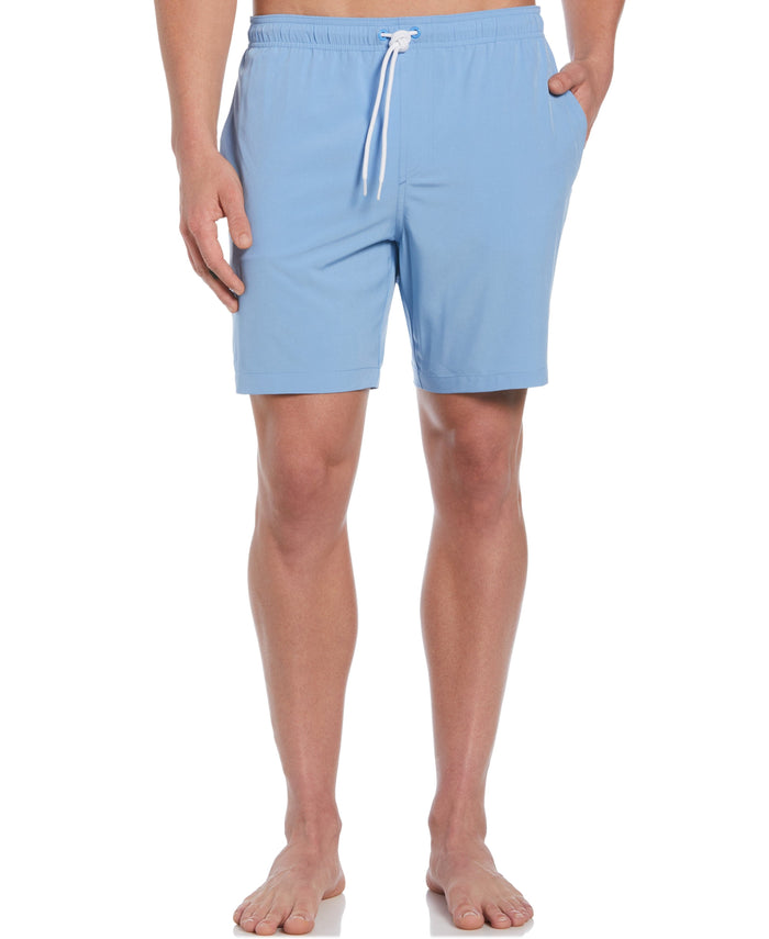 Cubavera Solid Swim Trunks Little Boy Blue