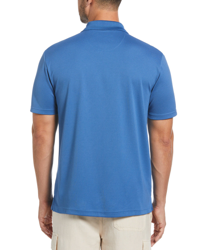 Cubavera Solid Textured Polo Delft