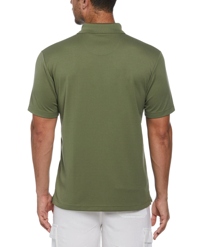 Cubavera Solid Textured Polo Olivine