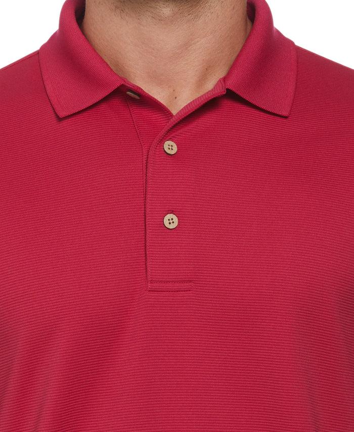 Cubavera Solid Textured Polo Sangria