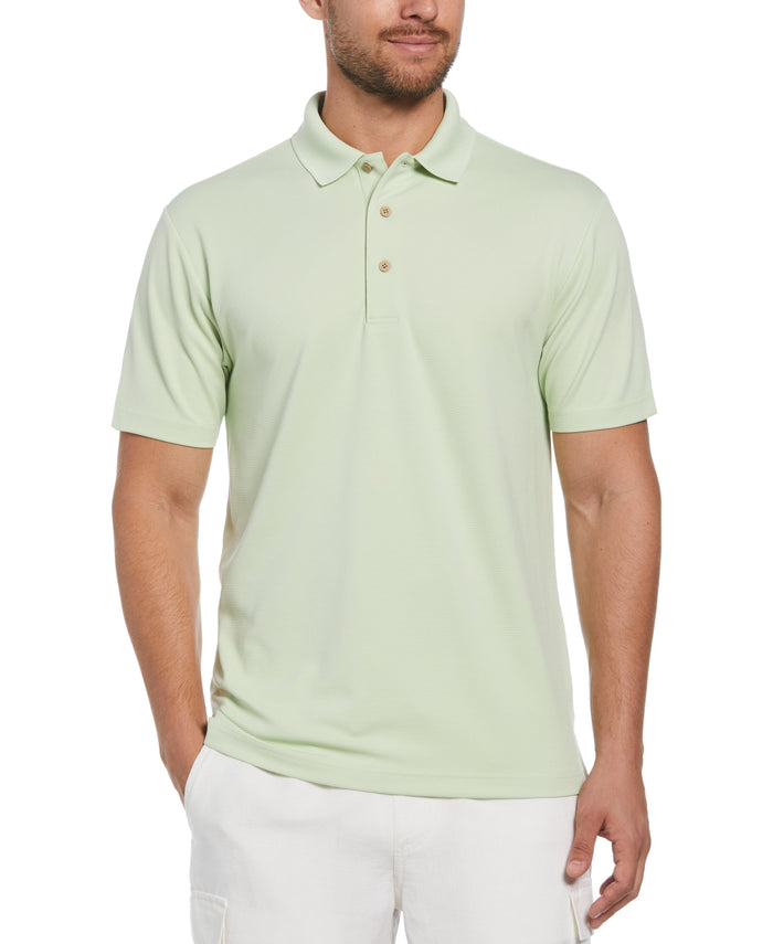 cubavera Solid Textured Polo Seacrest