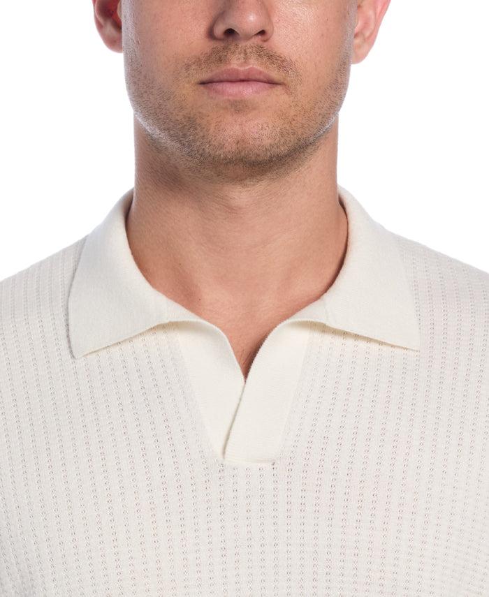 Cubavera Textured Knit Sweater Egret