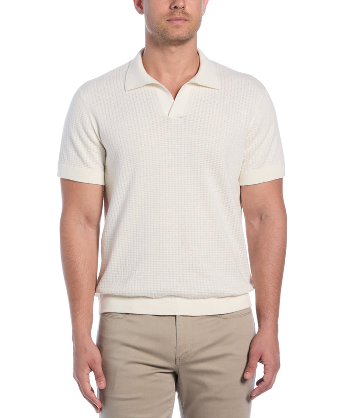 cubavera Textured Knit Sweater Egret