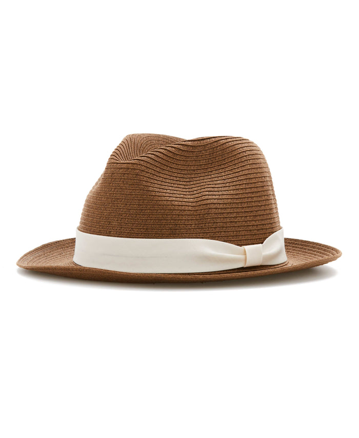 Cubavera Varadero Fedora Hat Cappuccino