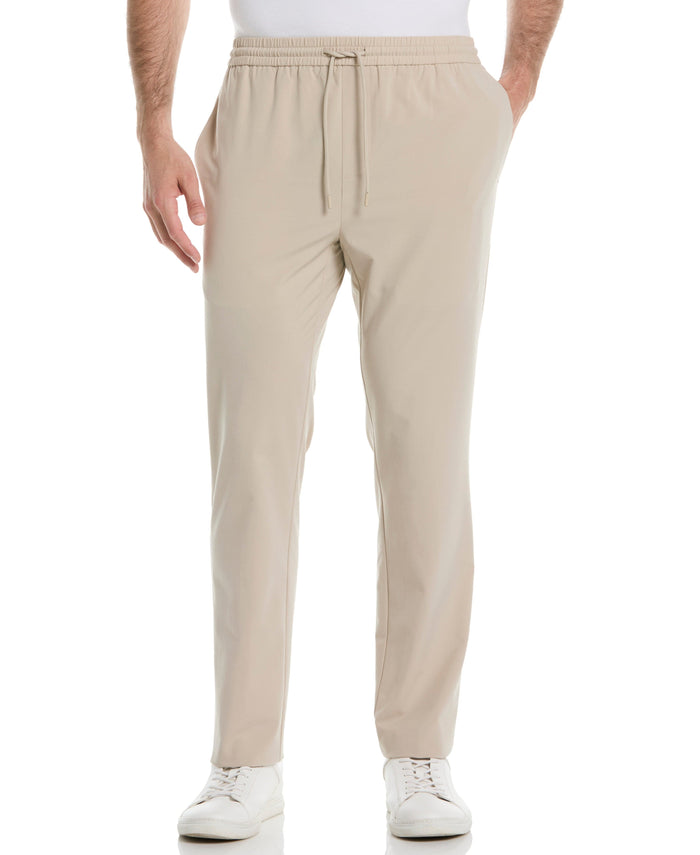 cubavera Drawstring Dress Casual Pant Island Fossil