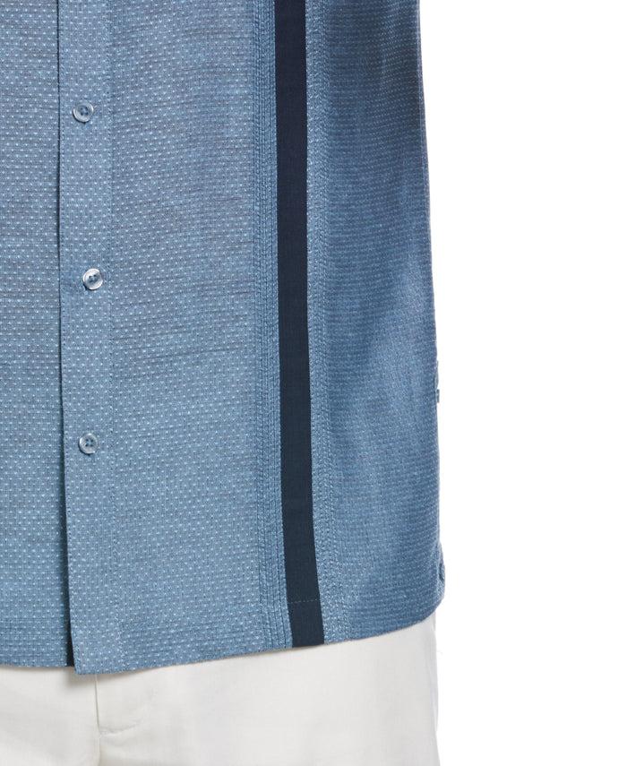 Cubavera Fashion Double Pocket Guayabera Shirt Dress Blues