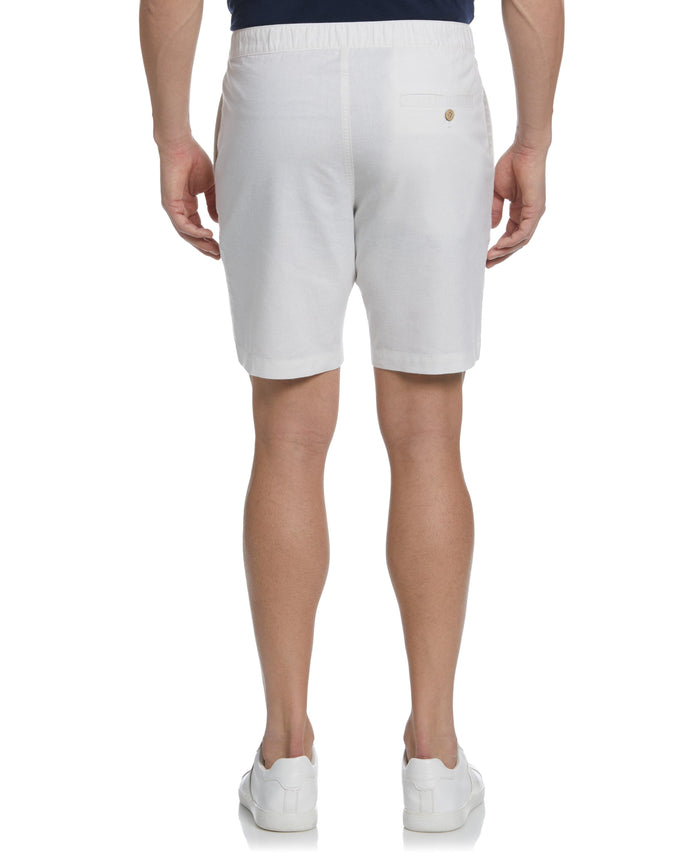Cubavera Linen Blend Cross Dye Short Brilliant White
