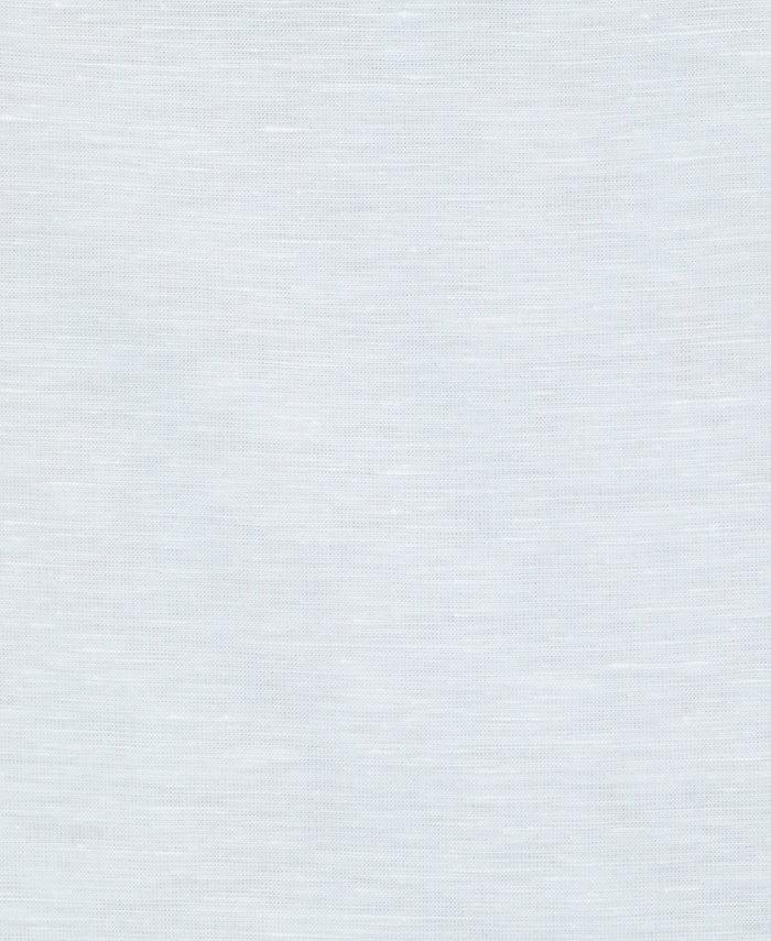 Cubavera Linen Blend Tropical Embroidery Panel Shirt Aquatic