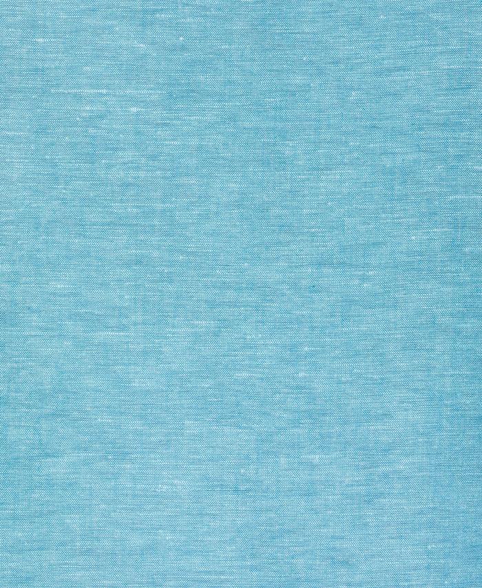 Cubavera Linen Blend Tropical Embroidery Panel Shirt Crystal Teal