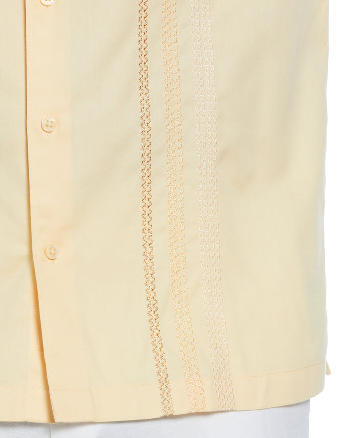 Cubavera Ombre Embroidery Panel Shirt Golden Fleece