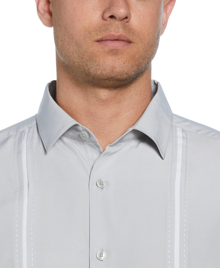 Cubavera Panel Shirt - Contrast Stitching Harbor Mist
