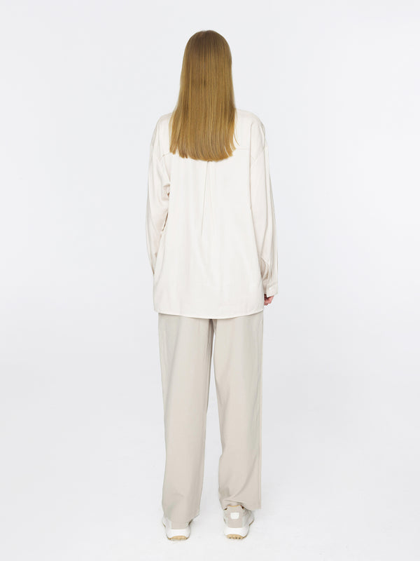 Cubic Asymmetrical Shirt White