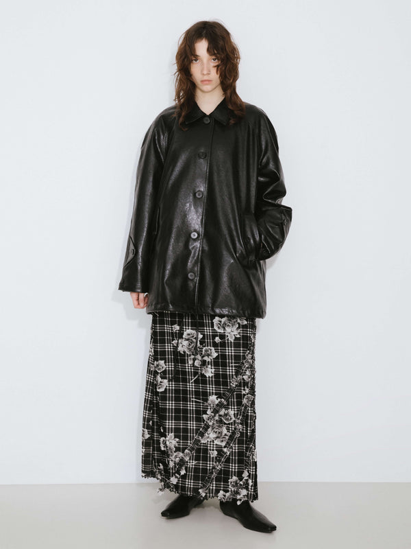 Cubic Black Tailored Down Jacket Black