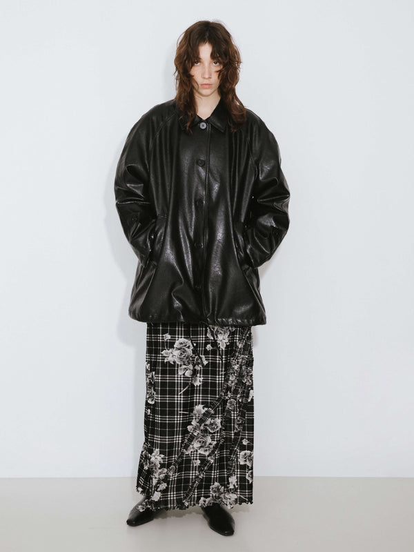 Cubic Black Tailored Down Jacket Black