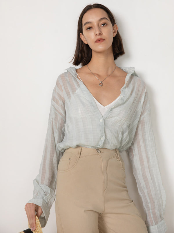 Cubic Cropped Elastic Waist Tapered Jeans Wheat