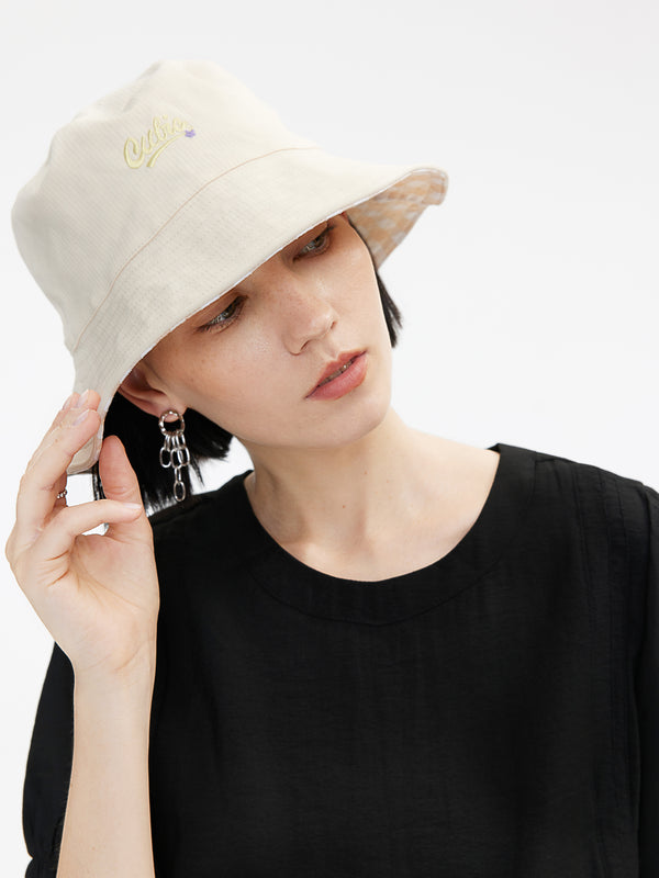 Cubic Cubic Varsity Bucket Hat Black