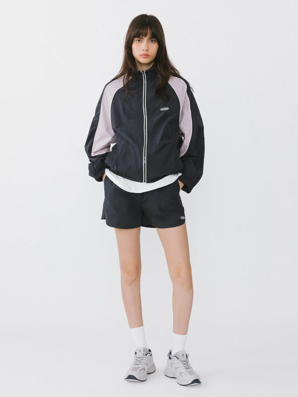 Cubic Full Zip Up Sports Jacket Navy