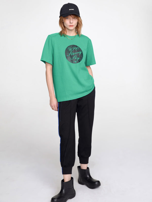 Cubic High Waisted Cuffed Pleated Trousers Black