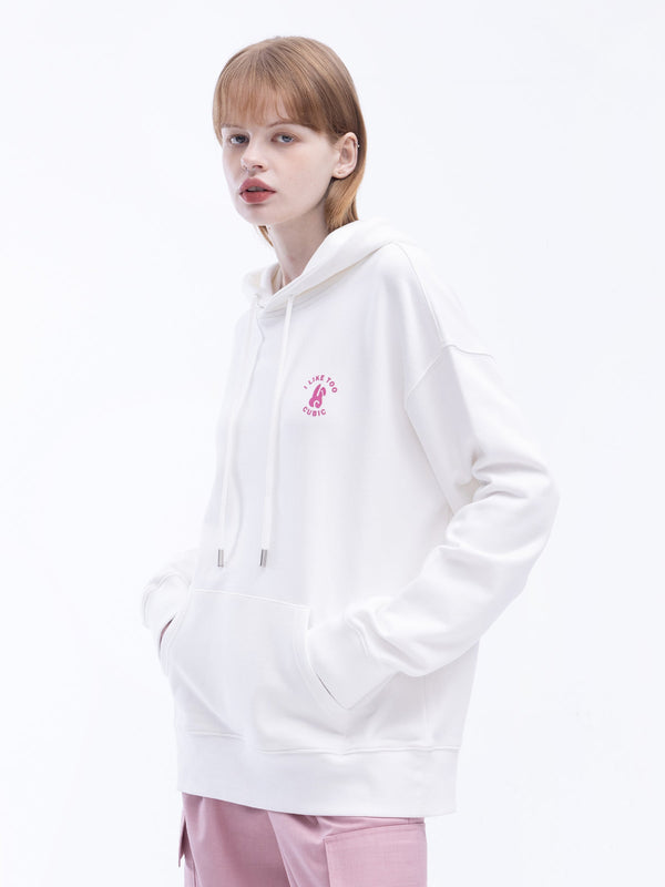 Cubic "I LIKE TOO" Hoodie Black