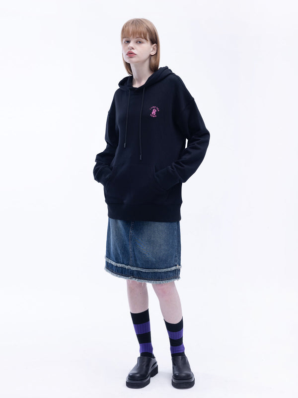 Cubic "I LIKE TOO" Hoodie Black