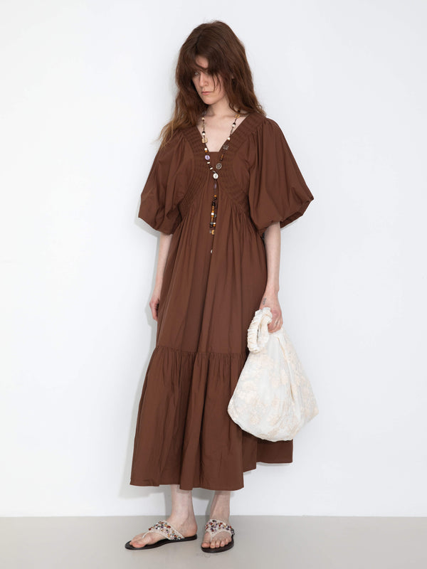 Cubic Lace Pattern Shoulder Bag