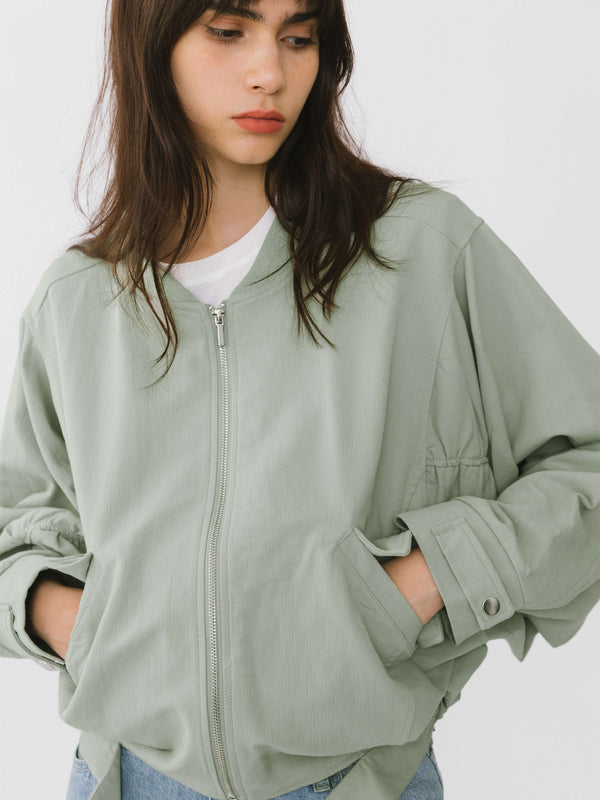 cubic Mint Bomber Jacket Mint Green