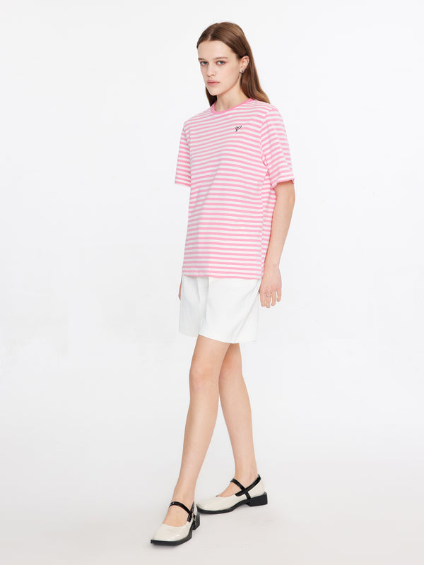 cubic Pleated Bermuda Shorts White