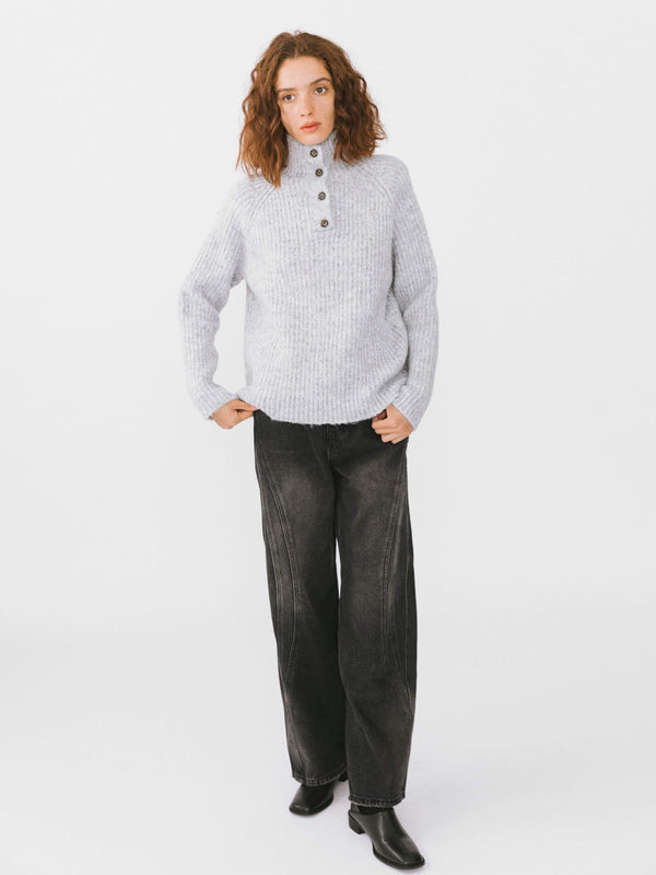 Cubic Vintage Style Straight Leg Denim Jeans Black