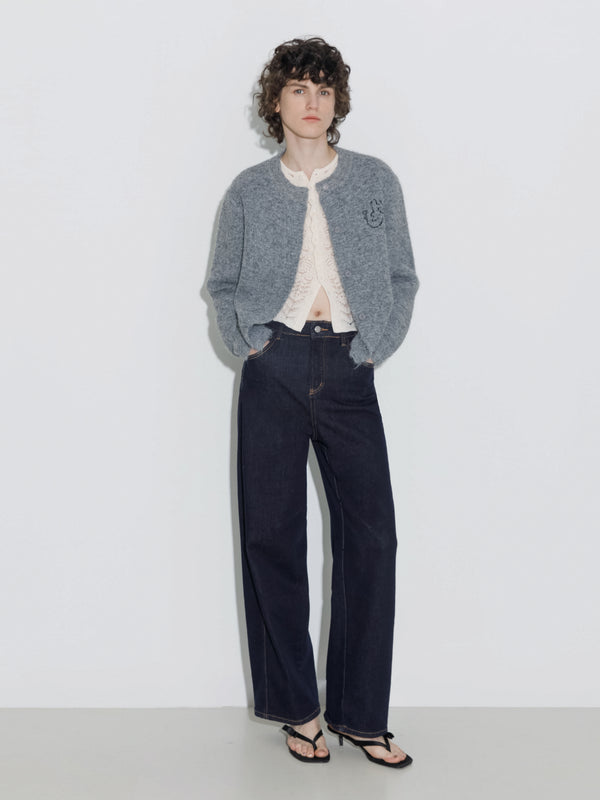 cubic "CUBIC WINE CLUB" Tapered Fit Jeans MidnightBlue