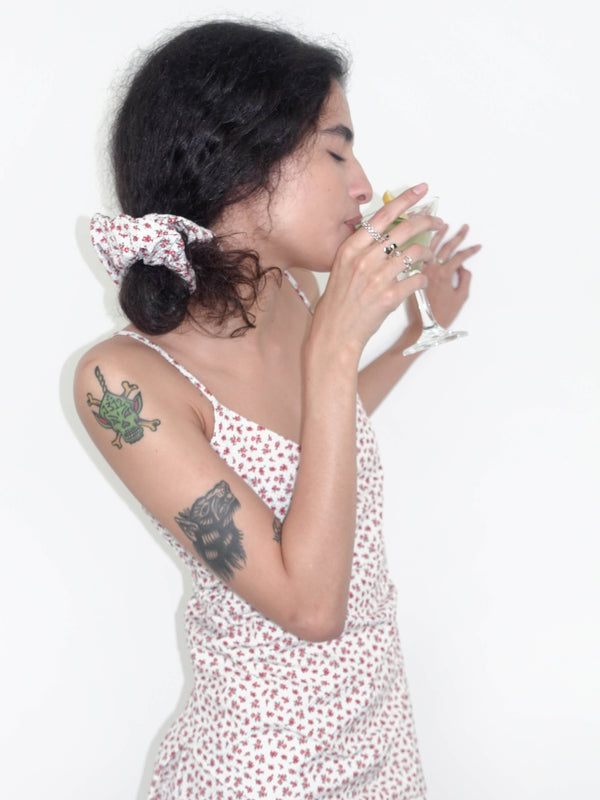 Cubic ¡°You're My Lobstera€?Hair Scrunchies Red