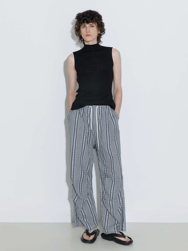 Cubic Lightweight 100% Cotton Loose Fit Casual Pants Navy