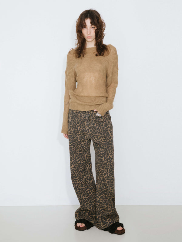 Cubic Off The Shoulder Stacked Long Sleeved Sweater Sienna