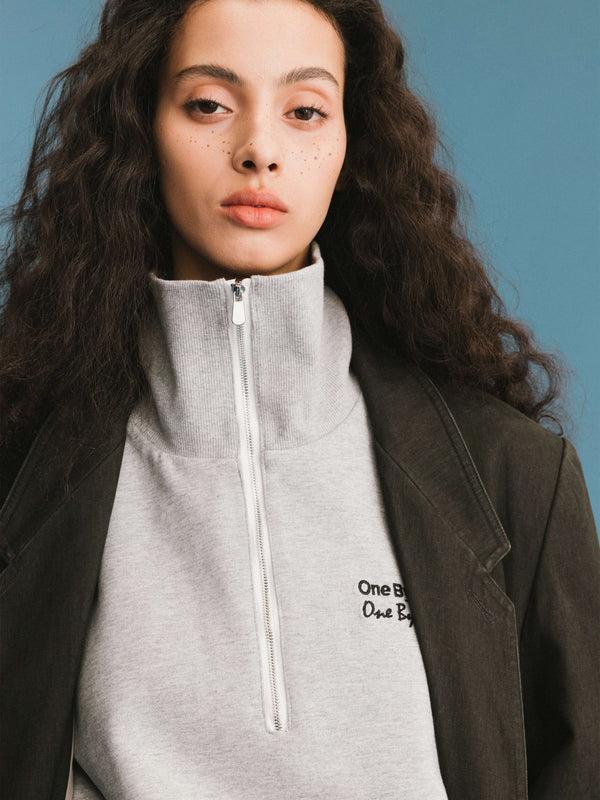 Cubic ONE BY CUBIC Black Tailored Double Breasted 100% Cotton Jacket Black