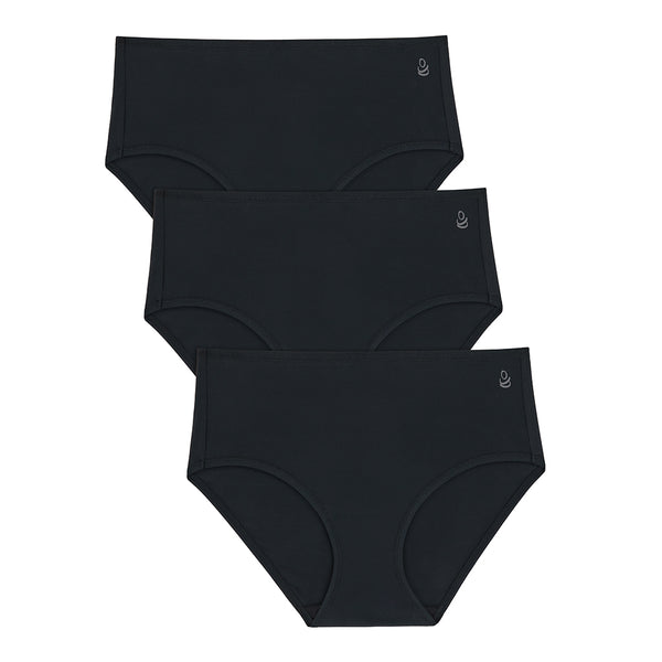 Cuddl Duds Brushed Microfiber Hipster Panty 3-Pack Intimates