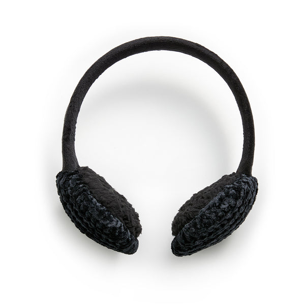 Cuddl Duds Chenille Earmuff With Velour Band Earmuffs