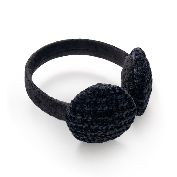 Cuddl Duds Chenille Earmuff With Velour Band Earmuffs