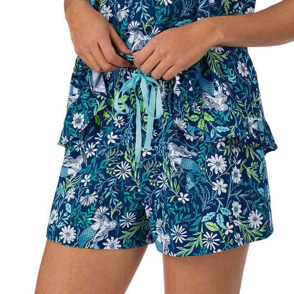 Cuddl Duds Cotton-Blend Tank With Short 2-Pc Pajama Set Pajamas