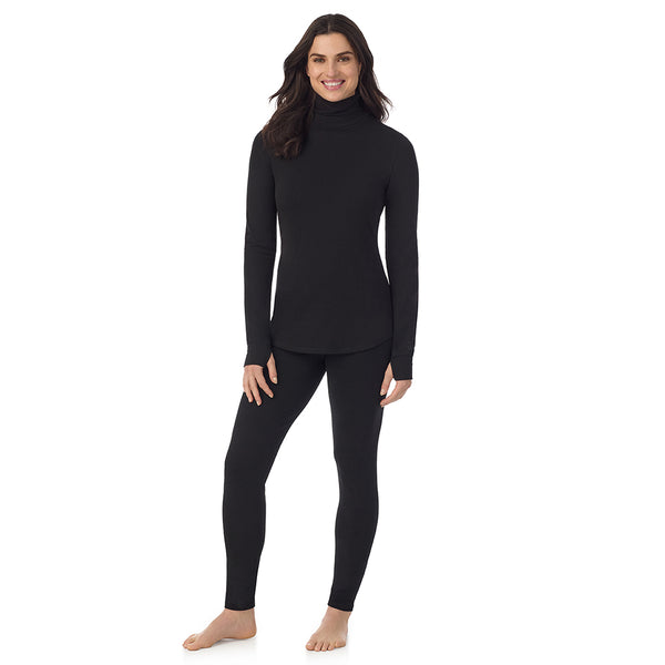 Cuddl Duds Cottonwear Long Sleeve Turtleneck Shirts U0026 Tops