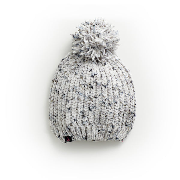 Cuddl Duds Chenille Beanie With Pom Hats
