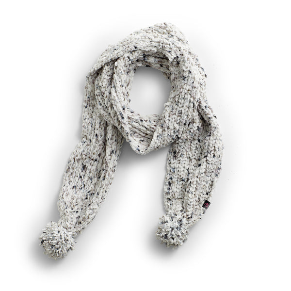 Cuddl Duds Chenille Pom Scarf Scarves