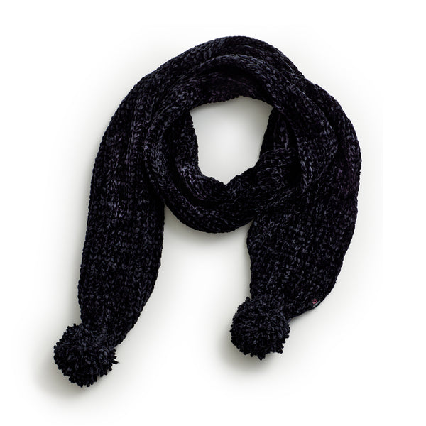cuddl duds Chenille Pom Scarf Scarves