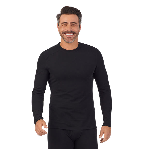 cuddl duds Cottonwear Long Sleeve Crew Long Johns
