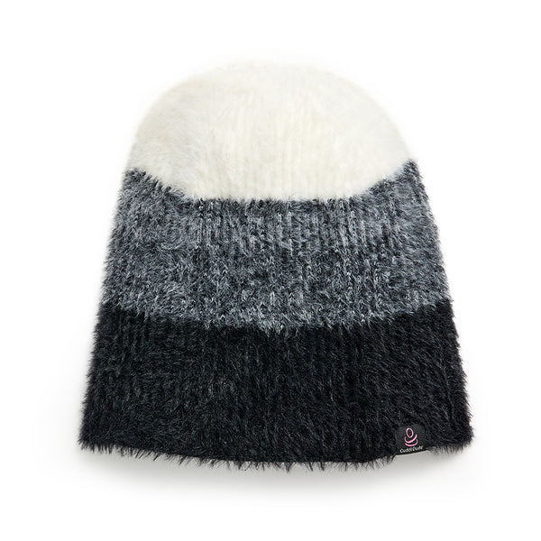 cuddl duds Feather Knit Beanie Hats