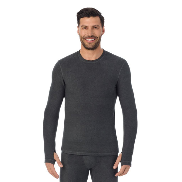 Cuddl Duds Fleecewear Long Sleeve Crew Long Johns