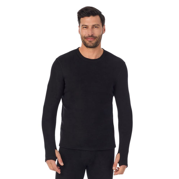 cuddl duds Fleecewear Long Sleeve Crew Long Johns