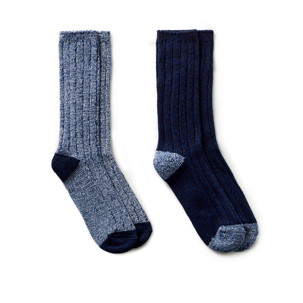 Cuddl Duds Mens Twist Rib Boot Sock 2PK Socks