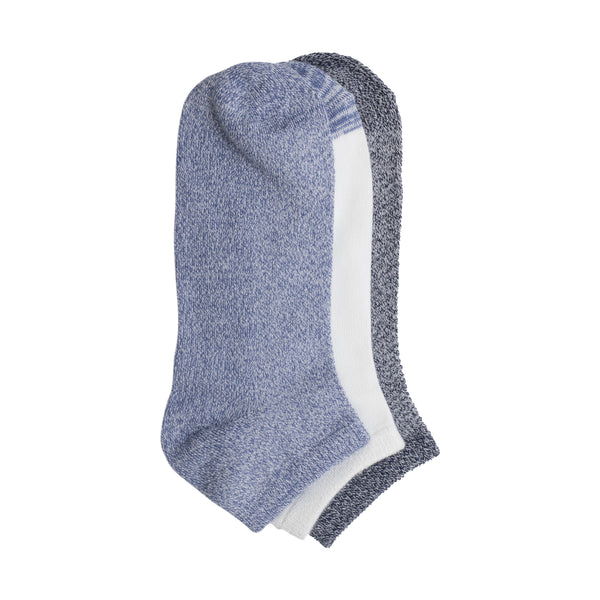 Cuddl Duds Pique Low Cut Sock 3-Pack Socks