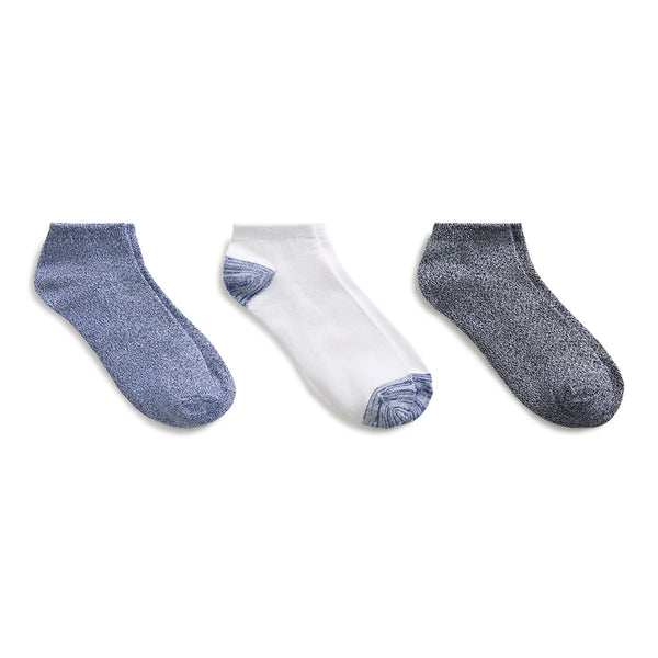 cuddl duds Pique Low Cut Sock 3-Pack Socks