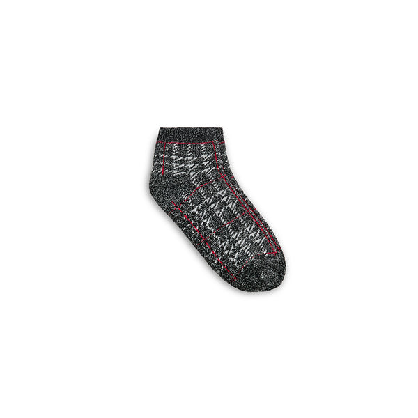 cuddl duds Plaid Terry Lounge Anklet Sock Socks