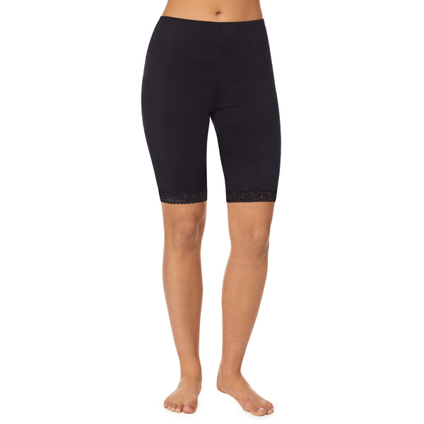 Cuddl Duds Softwear Lace Edge Short Shorts